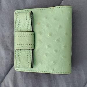 Kate spade ostrich wallet